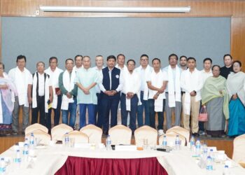 Meghalaya CM emphasises restoring peace and normalcy during Manipur visit
