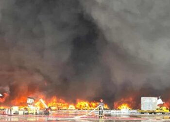Massive fire erupts at Dhaka Airport cargo complex, flights suspended