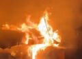 Massive fire guts 21 shops in Arunachal’s Khonsa, no casualties reported