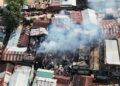 Ten houses destroyed in massive fire at Manipur’s Moreh town