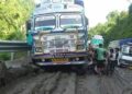 Truckers in Mizoram’s Kolasib call four-day strike over poor condition of NH-306