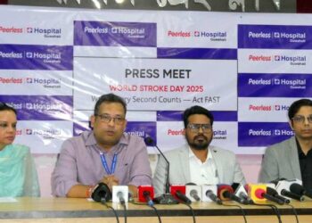 Peerless Hospital Guwahati launches public awareness campaign on ‘Golden Hour’ on World Stroke Day