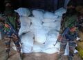 Assam Rifles seized the smuggled items (X)