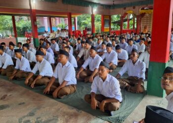 Meghalaya: RSS launches centenary year celebrations at Borkona Kalidham Ashram