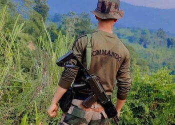 A file photo of Tripura State Rifles personnel (X)