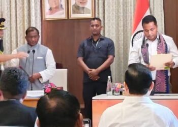Bodoland People’s Front MLA Charan Boro sworn in as Assam Cabinet minister