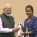 Assam’s Bandita Devi Rabha felicitated by PM Modi for excellence in Cosmetology