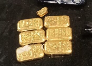 Passenger caught at Agartala airport with gold biscuits concealed in body