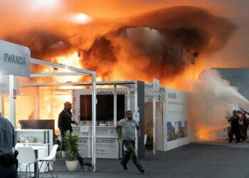 Massive fire breaks out at COP30 Climate Summit venue in Brazil, 21 injured