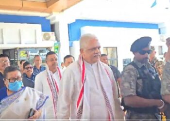 BJP leaders B.L. Santhosh, Sambit Patra on 3-day visit to Manipur to assess prospects of government formation