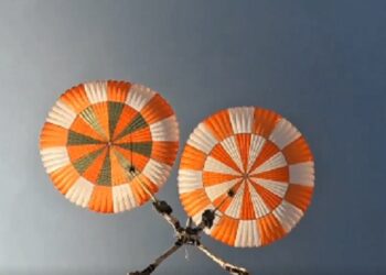 ISRO conducts crucial test on main parachutes for Gaganyaan Crew Module