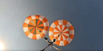 ISRO conducts crucial test on main parachutes for Gaganyaan Crew Module