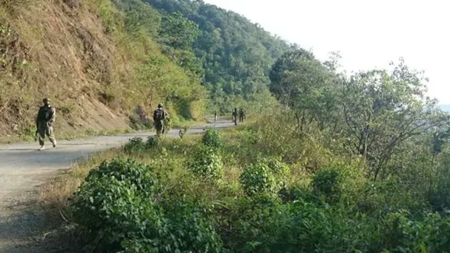 Four militants killed in gunfight with security forces in Manipur’s Churachandpur