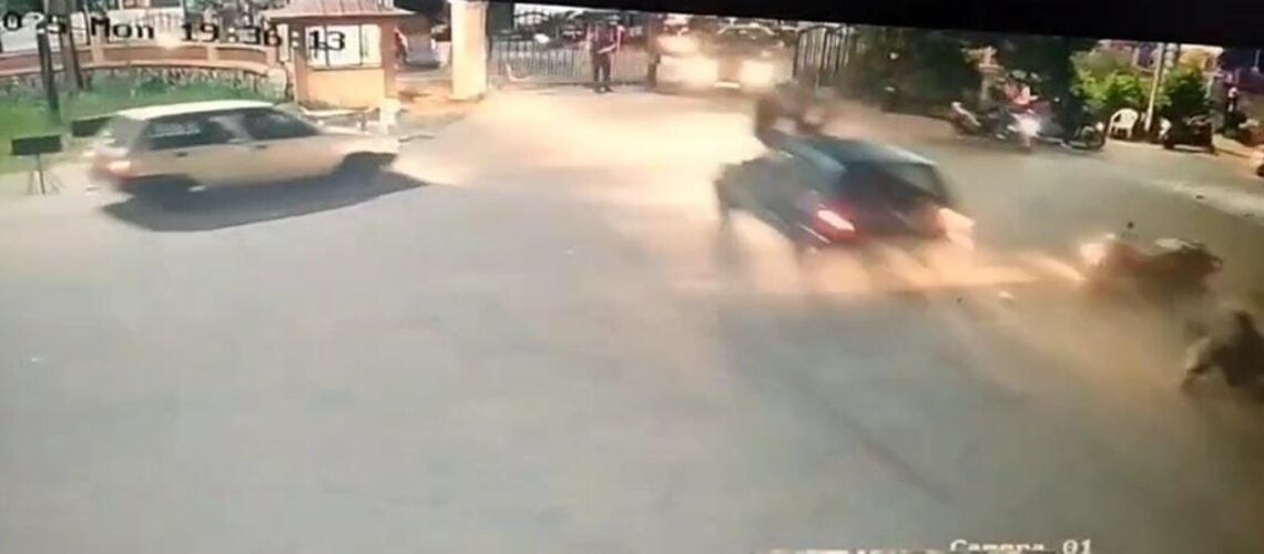 Meghalaya: Two NEHU students critical after drunken guard rams car on campus