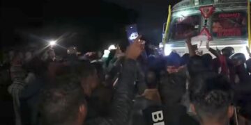 Clashes erupt on NH-6 as Meghalaya truckers’ protest turns violent; 4 arrested