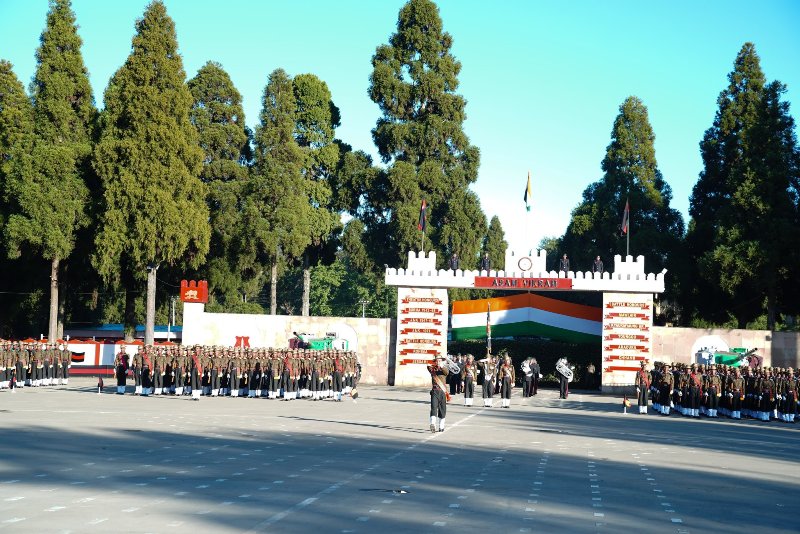 Meghalaya CM attends passing out parade of 6th Agniveer Batch in Shillong