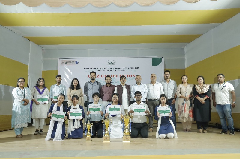 Assam: FCI Jorhat hosts ‘Vigilance Awareness Week’ quiz at Jagannath Barooah University