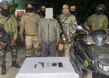 Three militants, including woman, arrested in Manipur for extortion activities