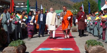 PM Modi in Bhutan on two-day visit, to inaugurate Punatsangchhu-II hydropower project