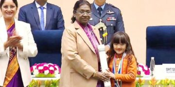 Mizoram’s child prodigy Esther Hnamte receives Pradhan Mantri Rashtriya Bal Puraskar