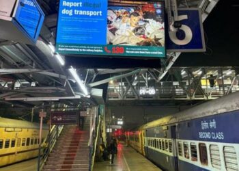 Humane World for Animals India launches digital campaign at Guwahati Railway Station to curb illegal dog transport