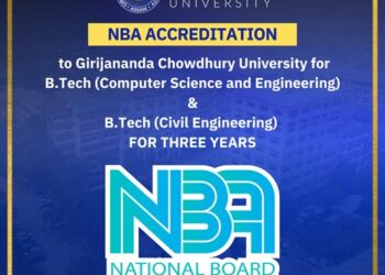 Girijananda Chowdhury University gets NBA accreditation for B.Tech CSE, Civil Engineering