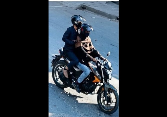 A screengrab of a CCTV footage of Sheikh Osman Hadi's shooters (X)