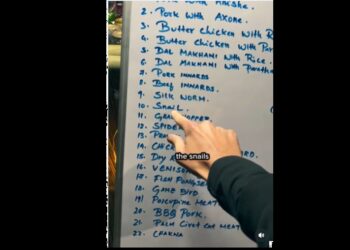 UK Tourist’s video on ‘Craziest Menu’ at Hornbill Festival goes viral