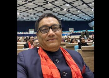 Former Manipur Speaker Irengbam Singh takes charge as NPP national VP