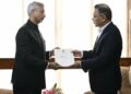 EAM S Jaishankar hands over PM Modi’s letter to BNP’s Acting Chairman Tarique Rahman