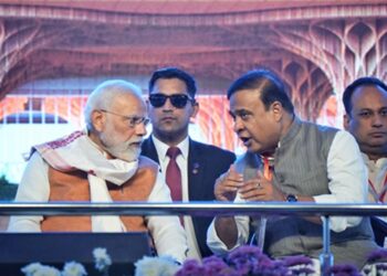 Modi holds closed-door meet with Assam BJP leaders on elections, governance
