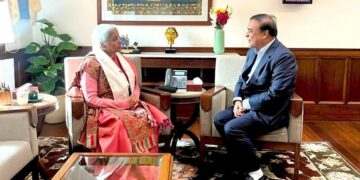 Assam CM meets FM Sitharaman to discuss development priorities