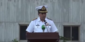 Pakistan Navy Commodore in Bangladesh