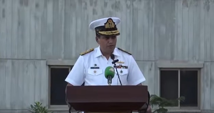 Pakistan Navy Commodore in Bangladesh