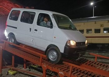 Mizoram receives first rail-carried automobiles as 119 cars reach Sairang