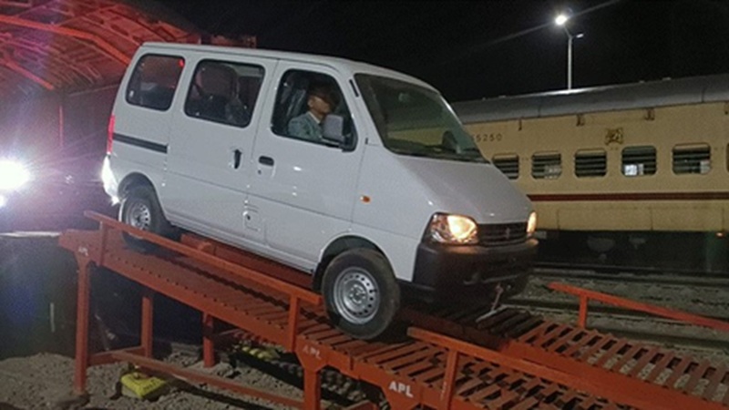 Mizoram receives first rail-carried automobiles as 119 cars reach Sairang