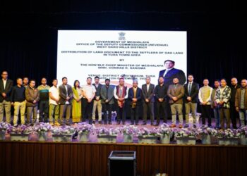 Meghalaya: 754 families in Tura receive periodic land lease papers