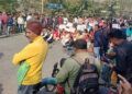 Assam: Locals block Kaliabor–Jakhalabandha road over NH-715 diversion plan