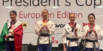 Arunachal Pradesh’s Rupa Bayor clinches bronze at World Taekwondo President’s Cup