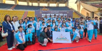 Arunachal Pradesh shines at NE Para Games, finishes runner-up with 84 medals