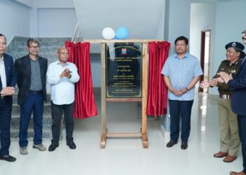 Meghalaya CM inaugurates CIAT School, Integrated Police Welfare Complex at Baghmara
