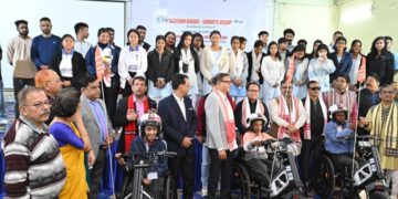 Free e-cycles distributed to persons with orthopaedic disabilities in Guwahati
