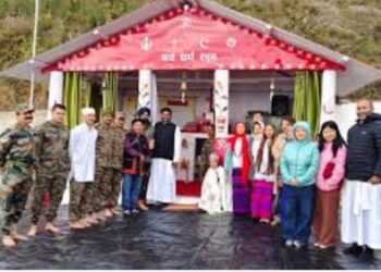 Arunachal Pradesh: Indian Army inaugurates ‘Sarva Dharma Sthal’ at Migging transit camp