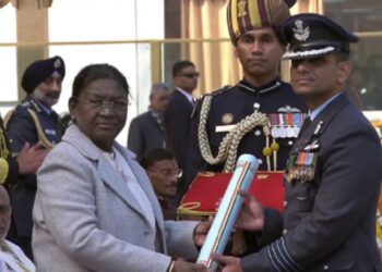 President Droupadi Murmu confers Ashoka Chakra to Group Captain Shubhanshu Shukla