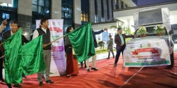 Arunachal Pradesh CM flags off state’s first-ever cut flower consignment to Guwahati