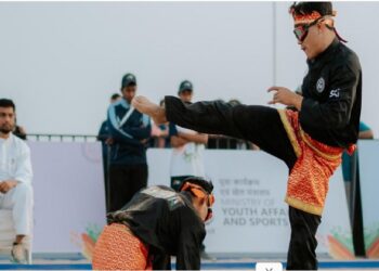 Manipur’s Sudhir Meetei clinches gold in Pencak Silat at Khelo India Beach Games