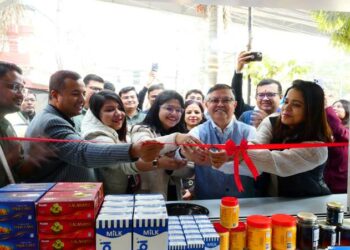 Purabi Dairy opens new milk booth at Shradhanjali Kanan in Guwahati