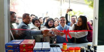 Purabi Dairy opens new milk booth at Shradhanjali Kanan in Guwahati