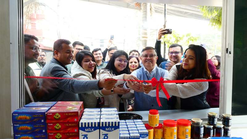 Purabi Dairy opens new milk booth at Shradhanjali Kanan in Guwahati