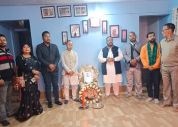 NE Youth Cong delegation visits Anjel Chakma’s home, assures support to family